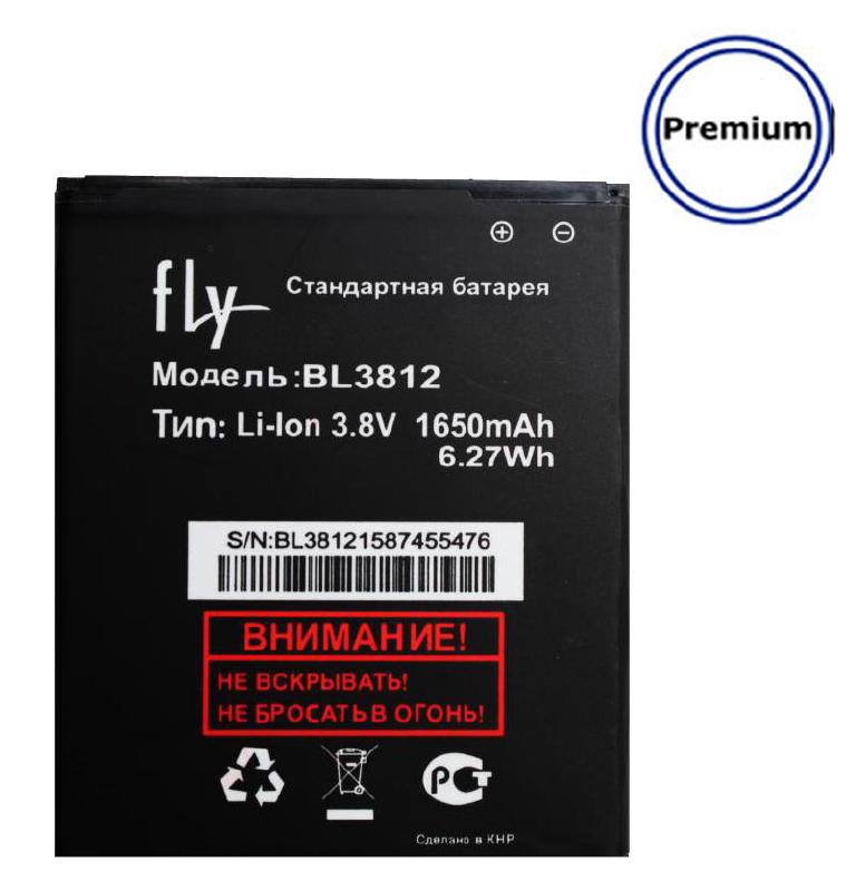 Аккумулятор для  Fly BL-3812  1650mAh (Premium, тех.упаковка)