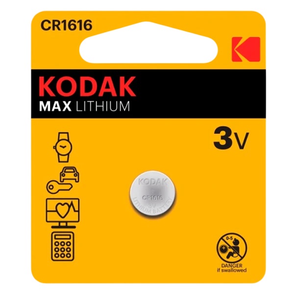 KODAK CR1616/1BL MAX Lithium (|60/240)