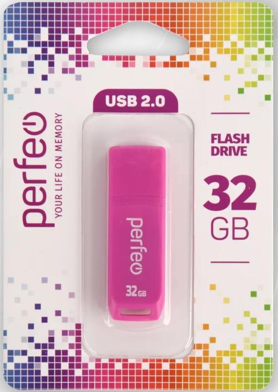 Perfeo USB 32GB C11 Rosy