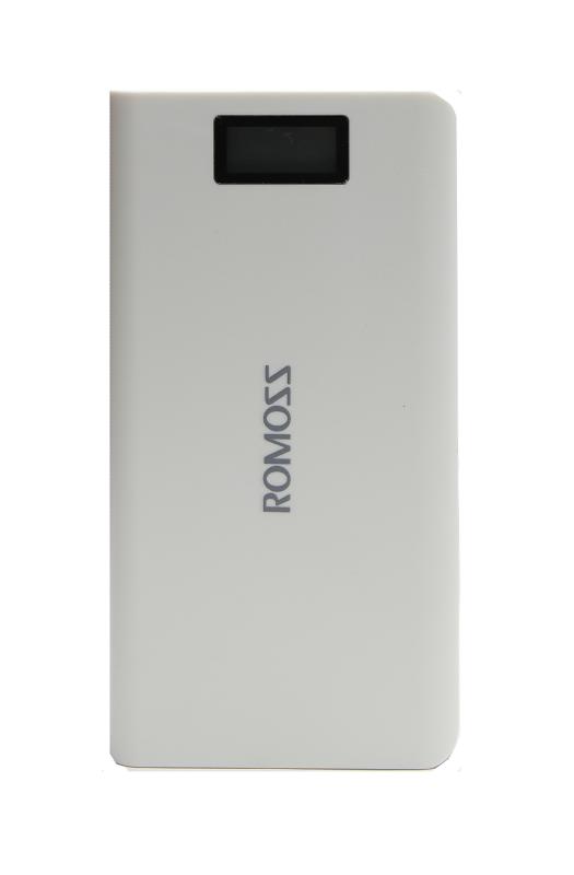 Портативный аккумулятор  ROMOZZ  Sense 6 Plus 20000 mAh 2 USB разъема 2100/2100 m/a с дисплем