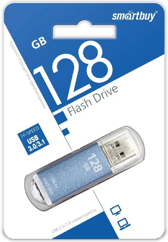 USB 3.0/3.1 накопитель Smartbuy 128 ГБ серия V-Cut Синий (SB128GBVC-B3)