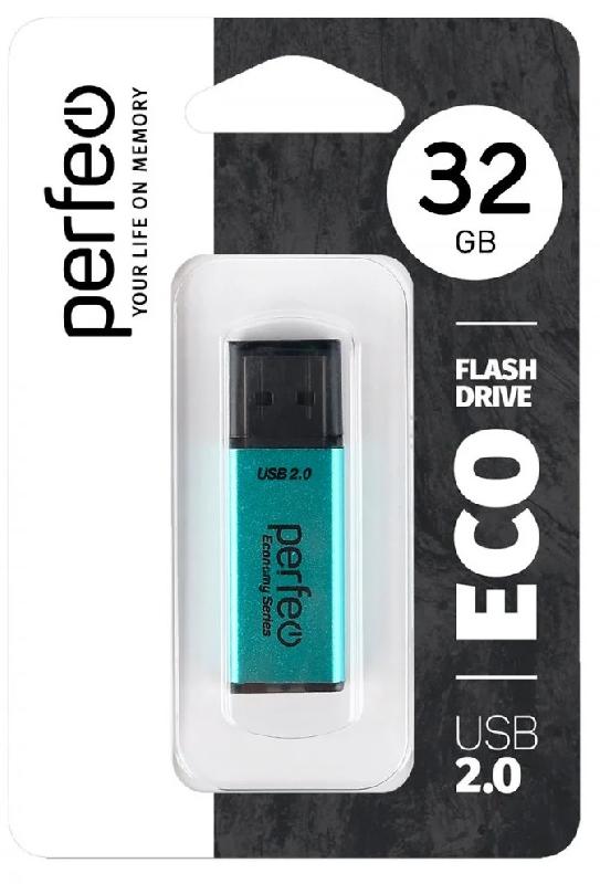 Perfeo USB 32GB E03 Green economy series