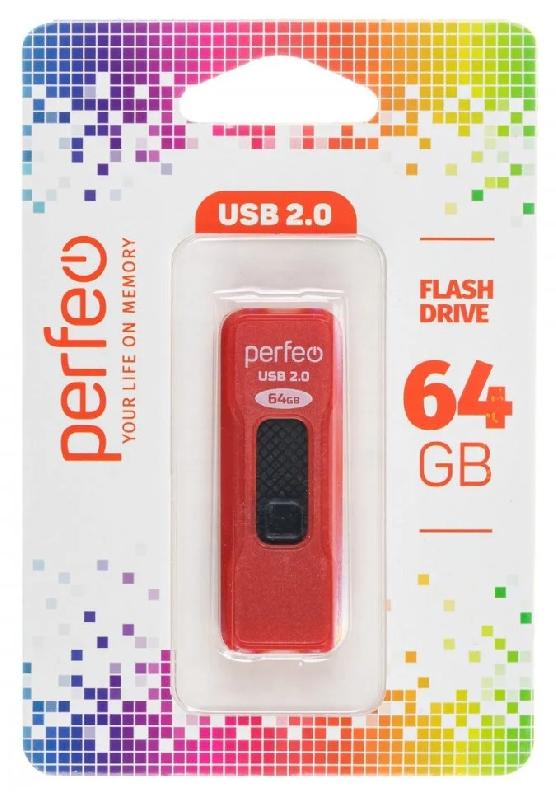 Perfeo USB 64GB S05 Red
