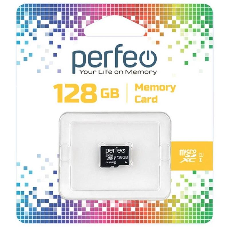 Perfeo microSDXC 128GB High-Capacity (Class 10) UHS-1 w/o Adapter