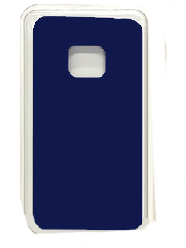 Накладка силиконовая под оригинал для Huawei Honor 10Lite (2019)/P Smart (2019) (с бархатом внутри) (Синий)