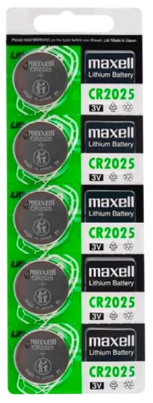 MAXELL CR2025/5BL GREEN (CN) (|100)