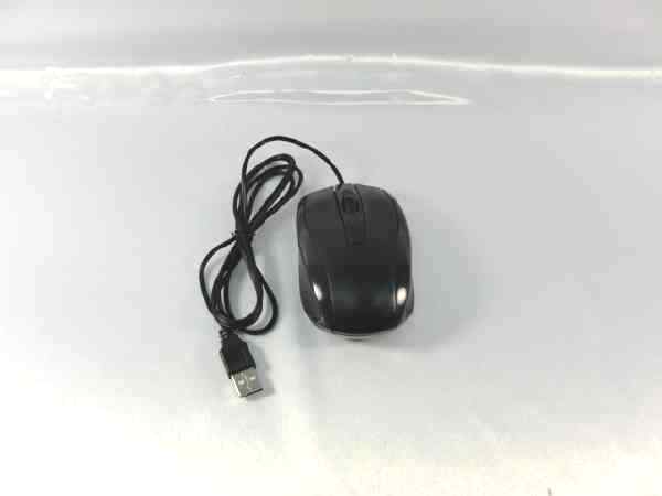 Мышь оптическая провод.USB чёрная