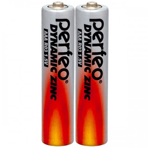 Батарейка солевая  Perfeo R03/2SH ААА Dynamic Zinc  (2 шт. в пленке)
