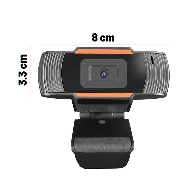 Web-камера с микрофоном (Q8, упаковка - коробка, Чёрный)
