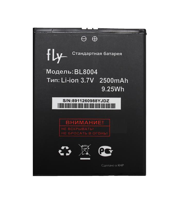 Аккумулятор для  Fly IQ4503 Quad ERA Life 6 2500 mAh BL8004 ориг. тех. упаковка
