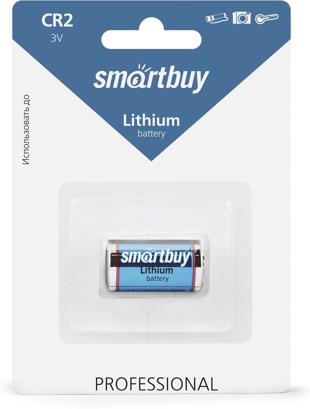 Литиевый элемент питания Smartbuy CR2/1B (12/144) (SBBL-2-1B)