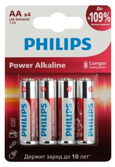 Philips LR6/4BL Power Alkaline Red (CN) (|48/144)
