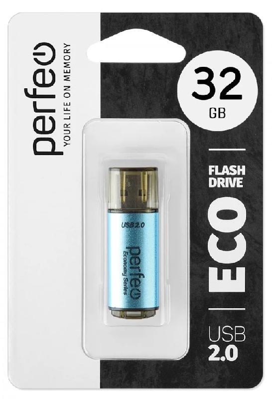 Perfeo USB 32GB E04 Blue economy series