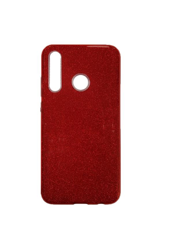 Накладка силиконовая для Huawei Honor 10i/20Lite (Блестящая, Красный)