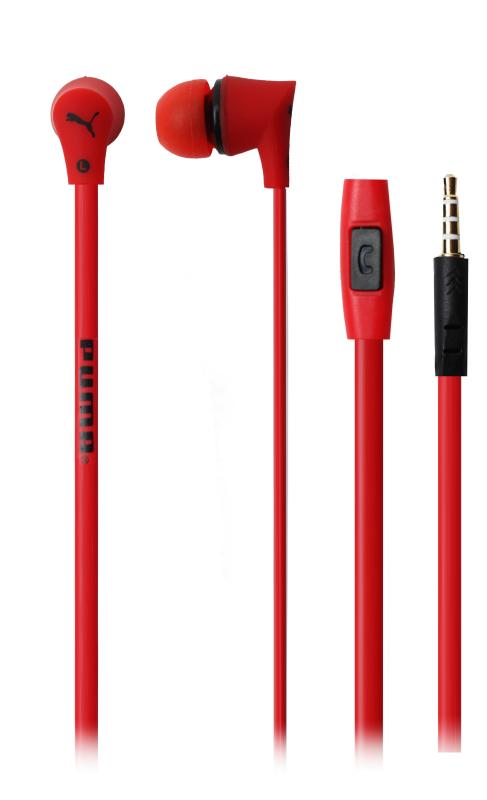 Наушники MP3 &quot;PM&quot; new c микрофоном  (упаковка - коробка) (Красный)