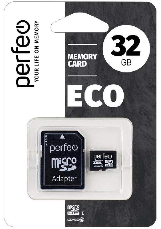 Perfeo microSD 32GB High-Capacity (Class 10) economy series