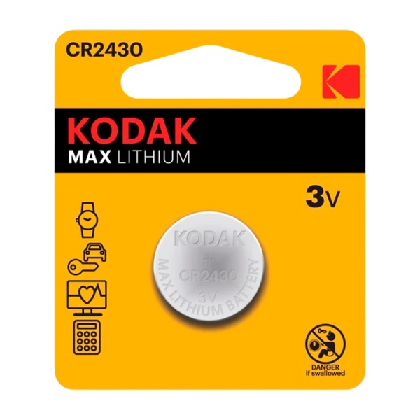 KODAK CR2430/1BL MAX Lithium (|60/240)