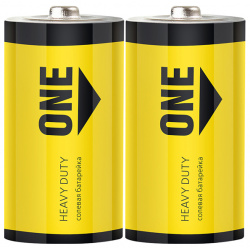 Батарейка солевая Smartbuy ONE R20/2S  SOBZ-D02S-Eco (2 шт.в пленке)