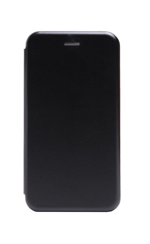 Накладка силиконовая для iP 7Plus/8Plus (&quot;книга&quot;с отделением для визиток, Чёрный)