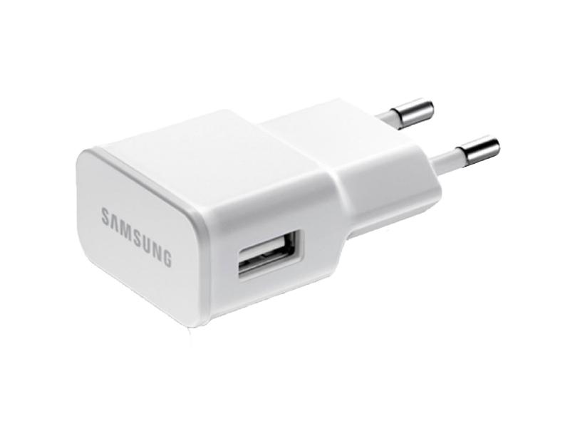 С04  СЗУ с USB Samsung плоские оригинал 2000 m/a (Белый)