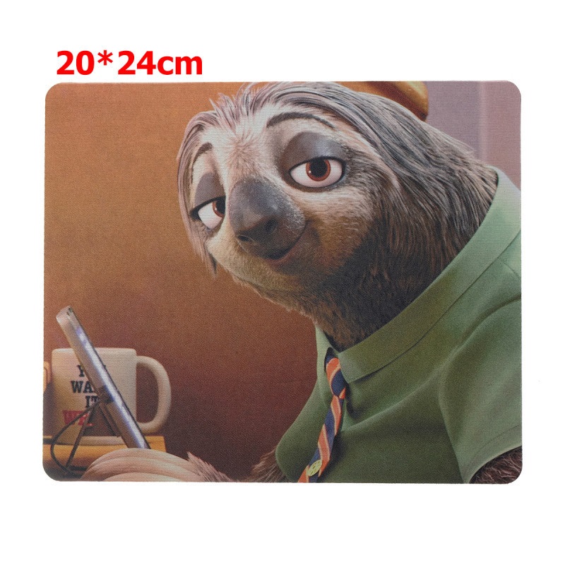 Коврик для комп.мыши F2 (20*24cм) (Zootopia)