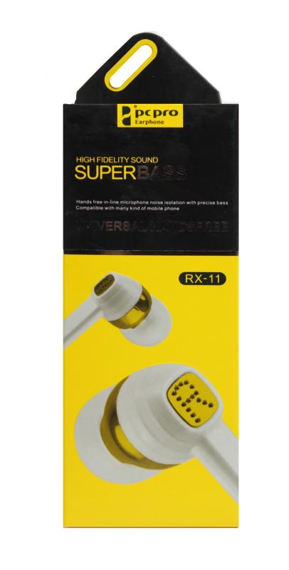 Наушники MP3 SUPER BASS RX-11 микрофон+ рег.басов   (упаковка-бокс) плоский шнур (Зеленый)