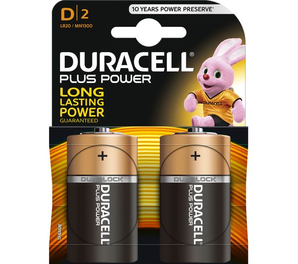 Батарейка алкалиновая Duracell LR20/2BL   (2 шт. в блистере)