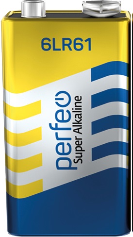 Perfeo 6LR61/1SH Super Alkaline (|10/400 PF_A4202)