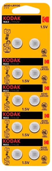 KODAK AG10/10BL LR1130 (|100)