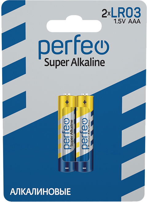 Perfeo LR03/2BL Super Alkaline (|60/480 PF_3632)