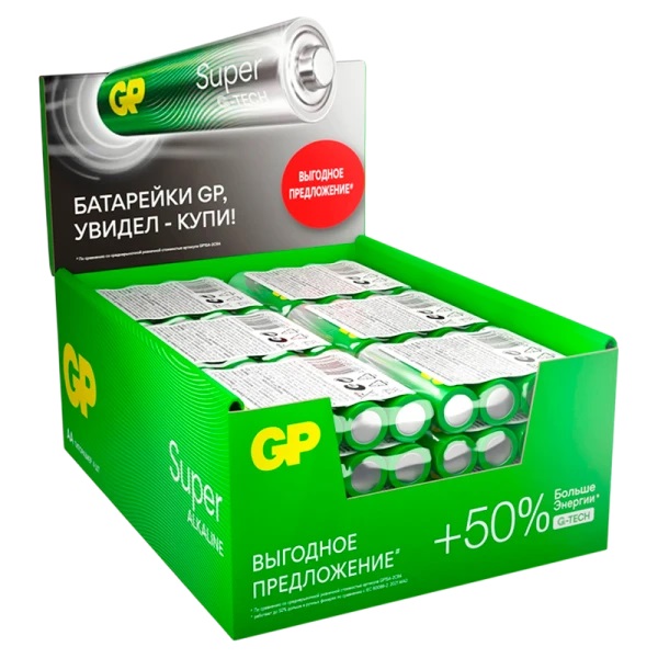 GP LR6/4SH 96BOX Super G-TECH (|384)