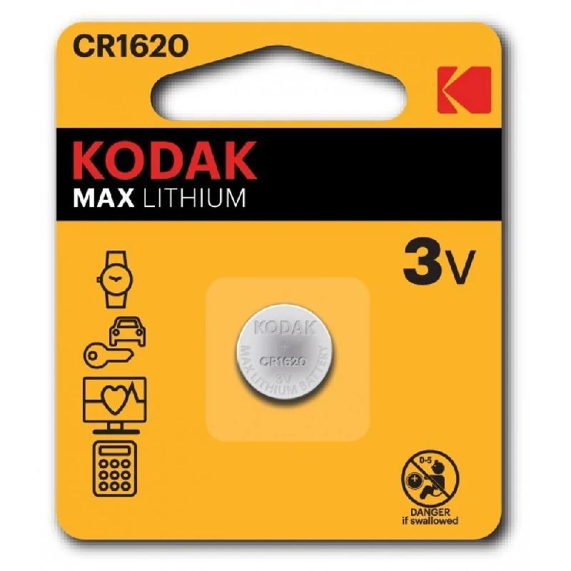 KODAK CR1620/1BL MAX Lithium (|60/240)