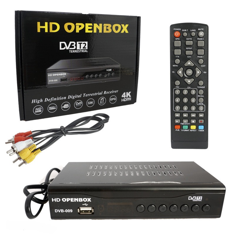 Приставка для цифрового телевидения HD OPEN BOX DVB-009 USB