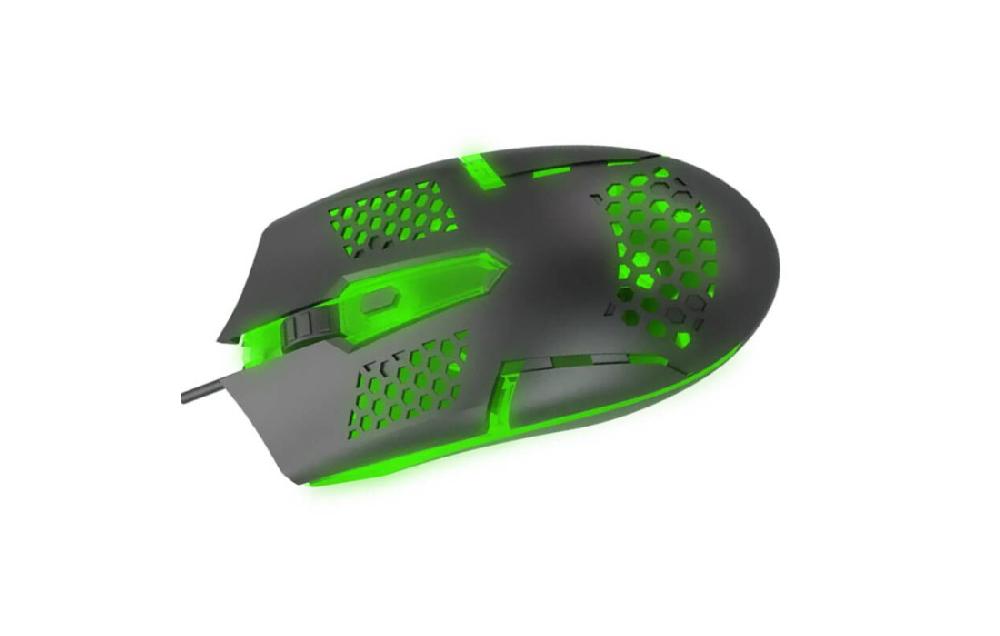 Мышь оптическая  провод.USB "SELL" Perfeo Game Desing (RGB подсветка 7цв) 4кн 800-2400 DPI