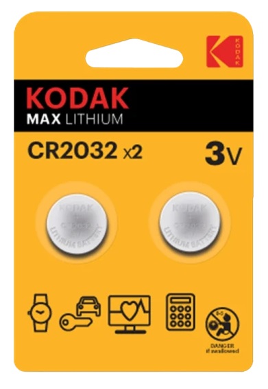 KODAK CR2032/2BL MAX Lithium (|60/240)