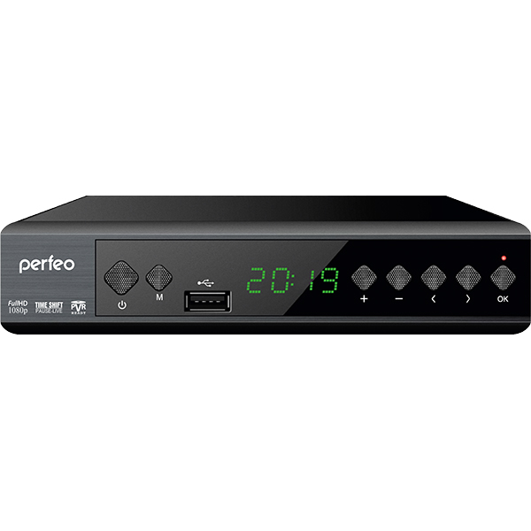 Perfeo DVB-T2/C приставка &quot;STYLE&quot; для цифр.TV, Wi-Fi, IPTV, HDMI, 2USB,пультДУ, DolbyDigital 