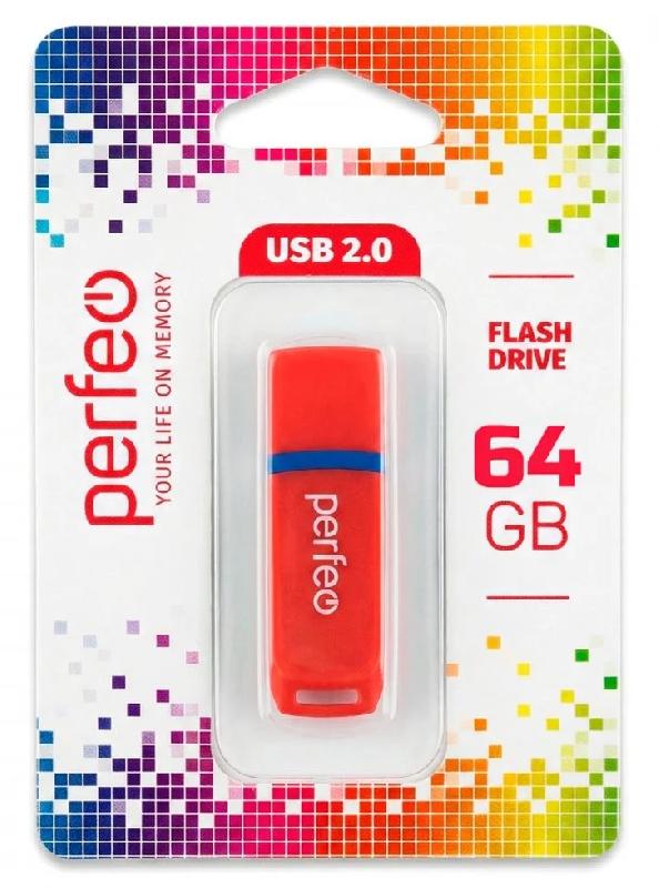 Perfeo USB 64GB C11 Red