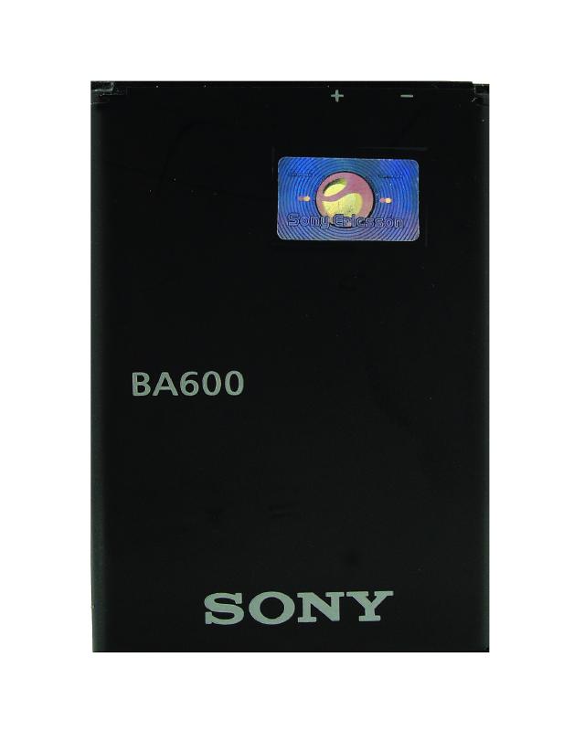 Аккумулятор для  Sony  Xperia U ST25i  BA 600 1290 mAh ориг. тех.упаковка