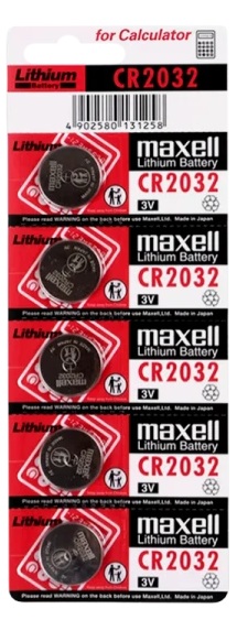 MAXELL CR2032/5BL RED (EU) (|100/2000)