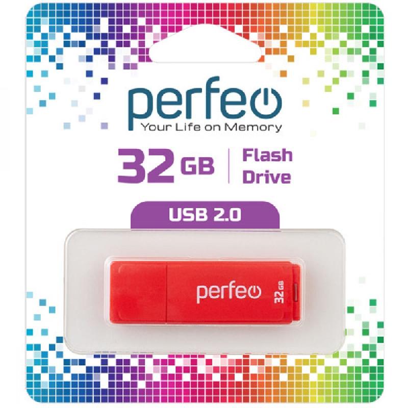 Perfeo USB 32GB C04 Red