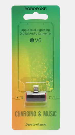 Переходник BOROFONE  Lightning -USB A (OTG) BV6  (USB 3.0)
