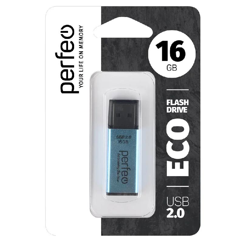 USB Flash  16GB Perfeo E03 economy series (Голубой)