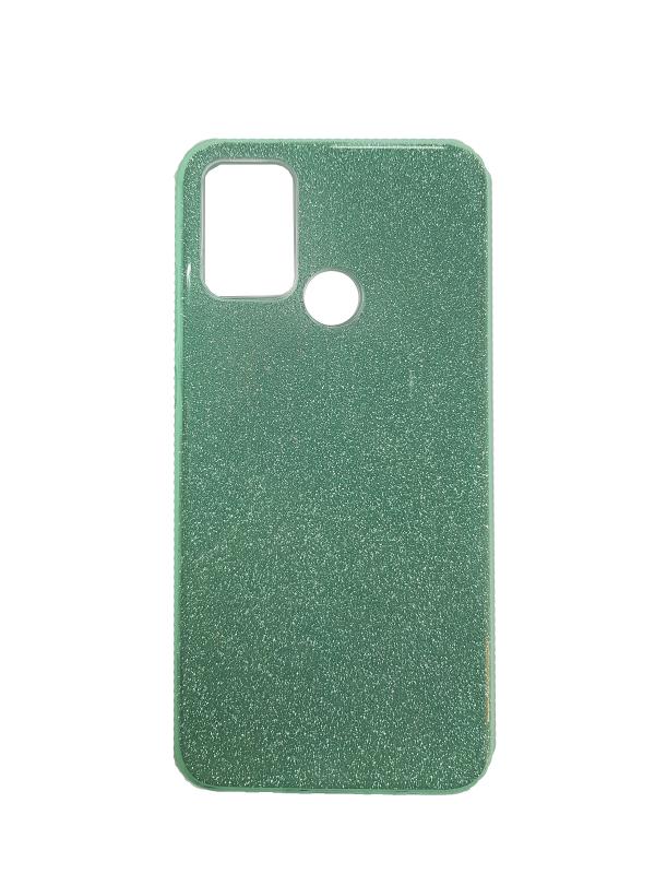 Накладка силиконовая для Huawei Honor 9А (Блестящая, Зеленый)
