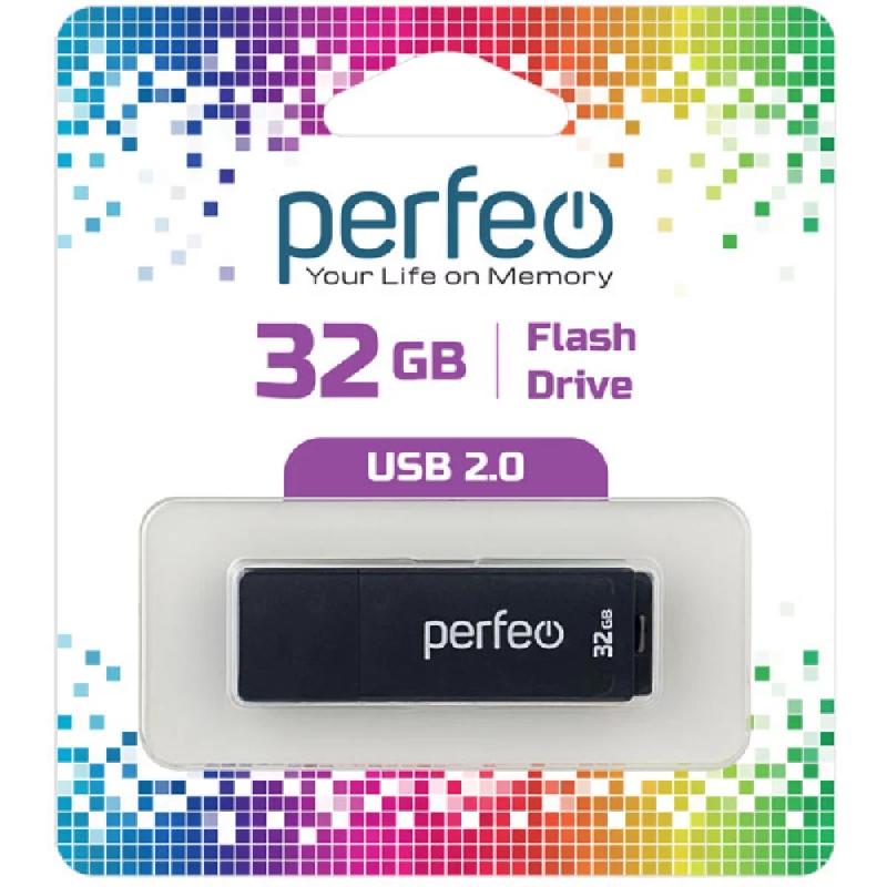 Perfeo USB 32GB C04 Black