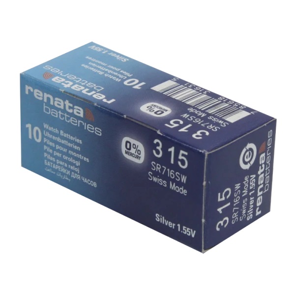 Renata 315 SR716SW/10BOX