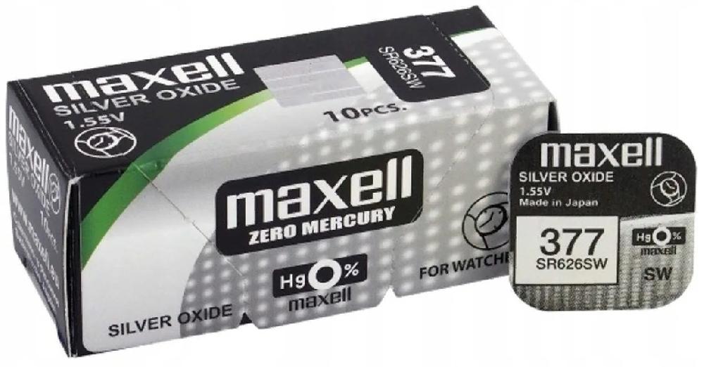MAXELL 377 SR626SW/10BOX G4 (|100)