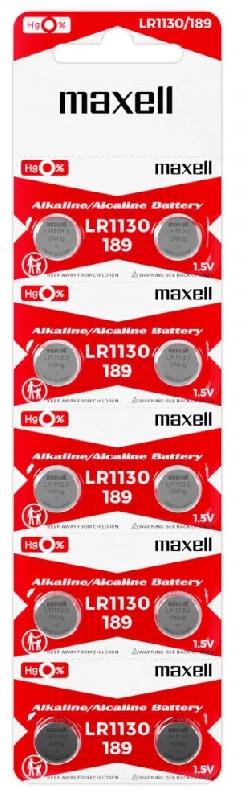 MAXELL LR1130/10BL AG10 RED (EU)