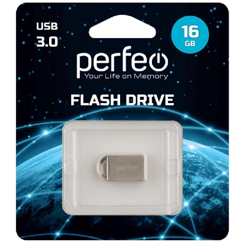 Perfeo USB 3.0 16GB M11 Metal Series