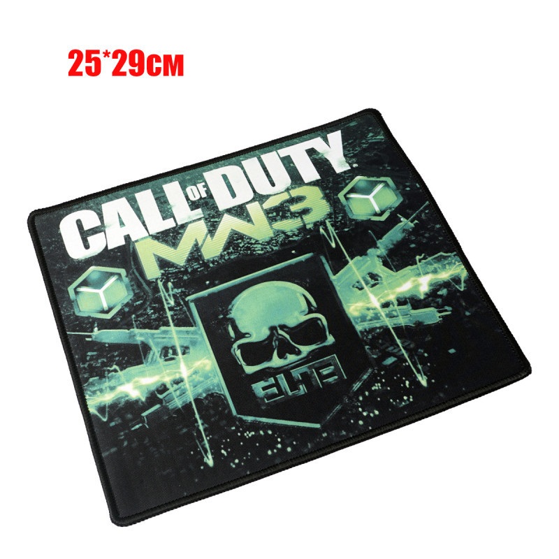 Коврик для комп.мыши BOX-H8 (25*29см)  ткань-резиновое основание (Call of Duty)