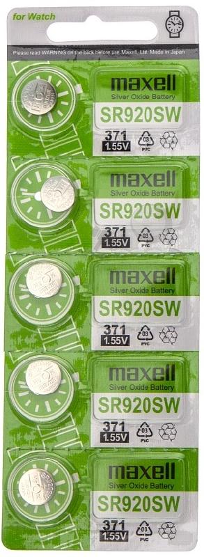 MAXELL 371 SR920SW/5BL GREEN (CN)